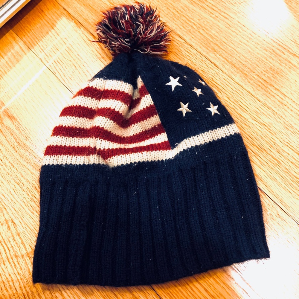 American Flag Beanie